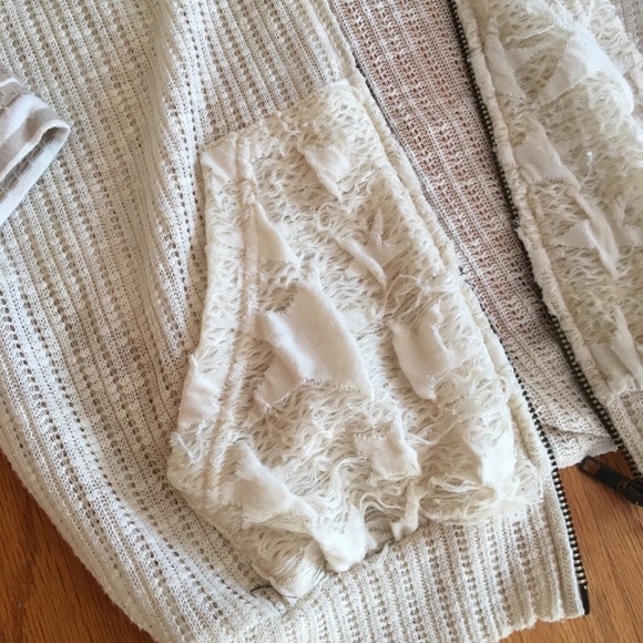 Cute Kawaii Lace Hoodie Cardigan - Picture 2 of 4